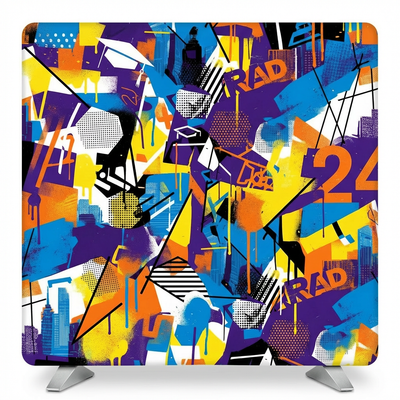 Urban Rhythm Pillowcover Backdrop