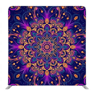 Midnight Celestial Double-Sided Pillowcover Backdrop - Back