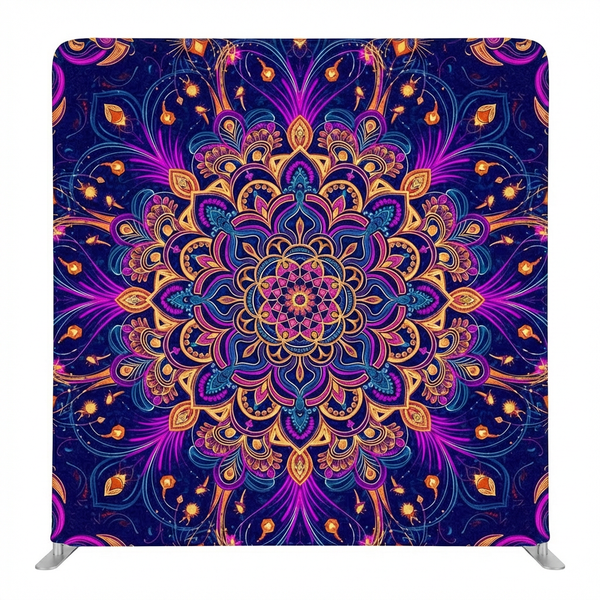 Midnight Celestial Double-Sided Pillowcover Backdrop - Back
