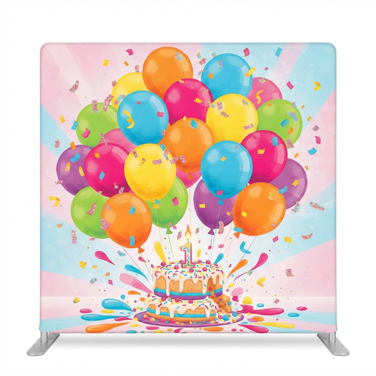 Confetti Dream Double-Sided Pillowcover Backdrop - Back