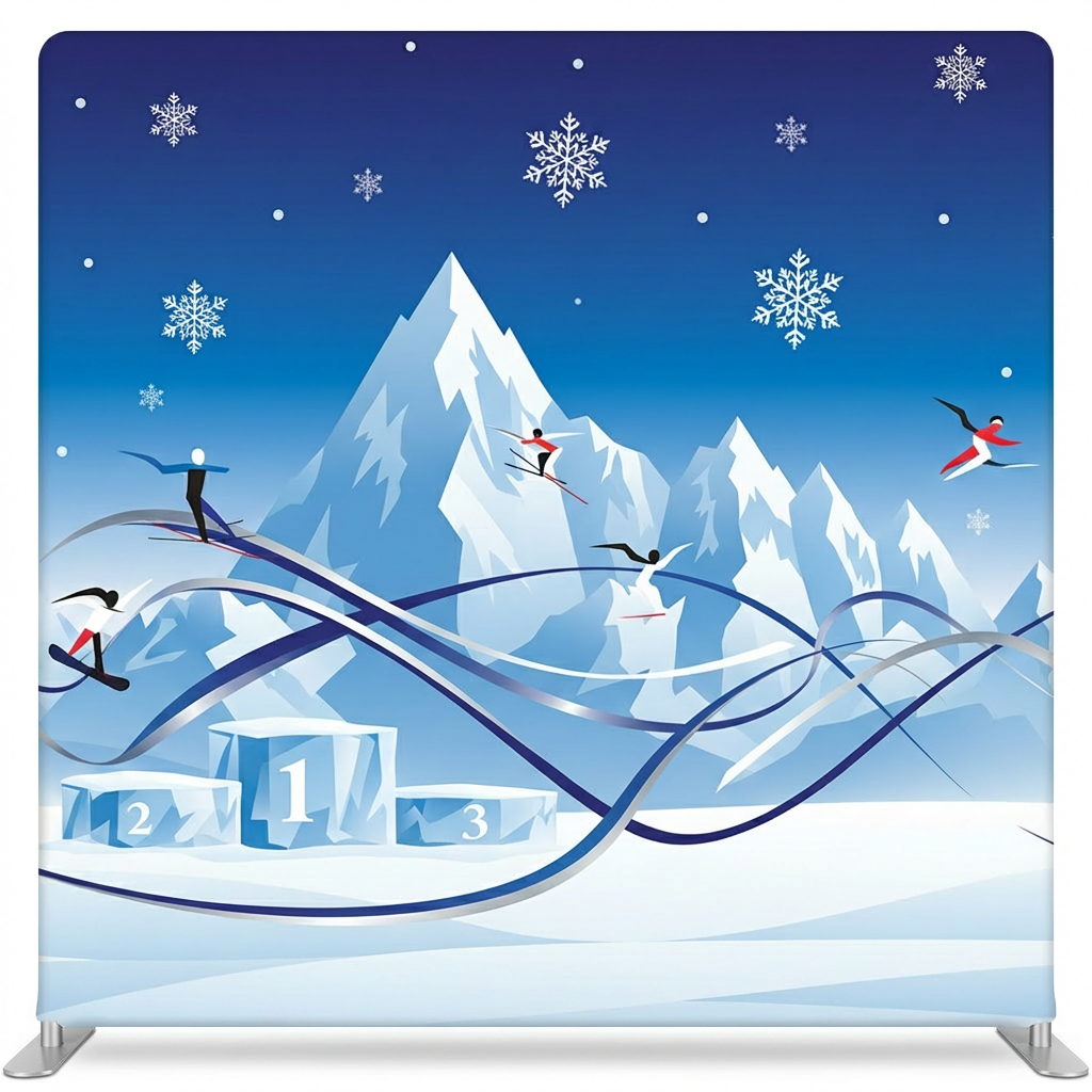 Alpine Summit Victory Pillowcover Backdrop – True Backdrops
