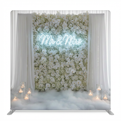 Everlasting Orchid Double-Sided Pillowcover Backdrop - Back