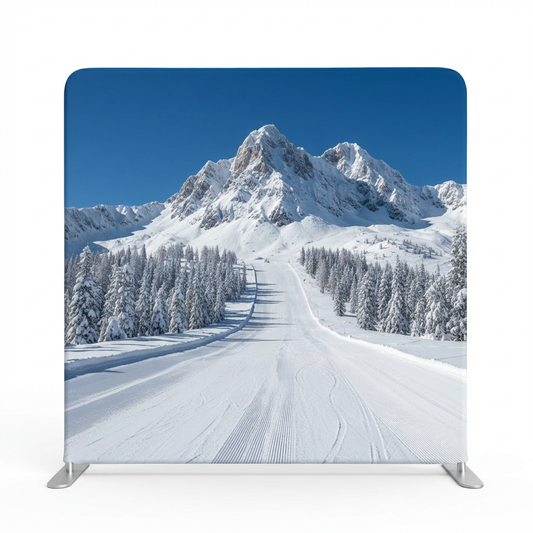 Alpine Serenity Pillowcover Backdrop