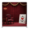 Crimson Wonderland Pillowcover Backdrop