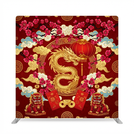 Imperial Lunar Bloom Pillowcover Backdrop