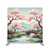 Cherry Blossom Sanctuary Pillowcover Backdrop