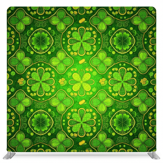 Emerald Clover Tapestry Pillowcover Backdrop