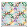 Pastel Celebration Wreath Pillowcover Backdrop
