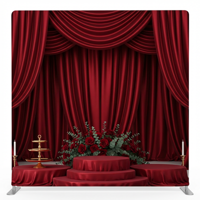 Crimson Encore Pillowcover Backdrop