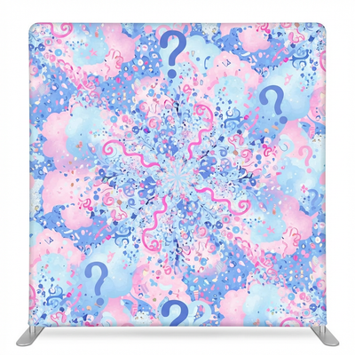 Pastel Cotton Double-Sided Pillowcover Backdrop - Back