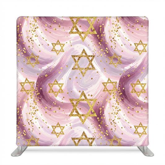 Gilded Celestial Twilight Pillowcover Backdrop