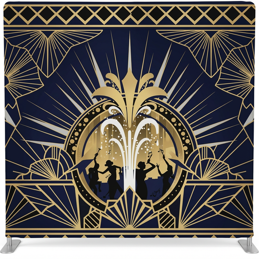 Stardust Jazz age Pillowcover Backdrop