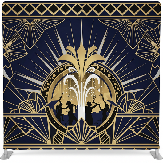 Stardust Jazz age Pillowcover Backdrop