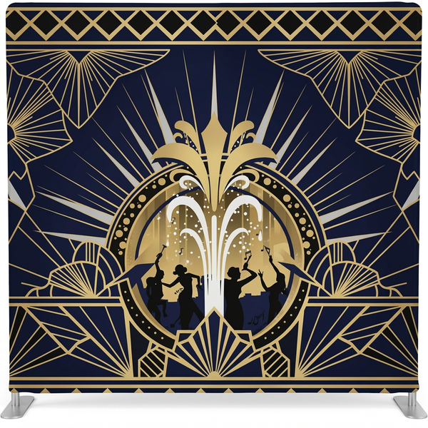 Stardust Jazz age Pillowcover Backdrop