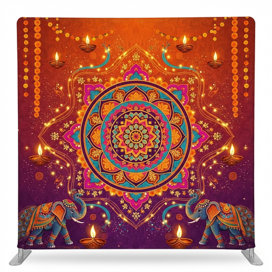 Sacred Ember Festival Pillowcover Backdrop
