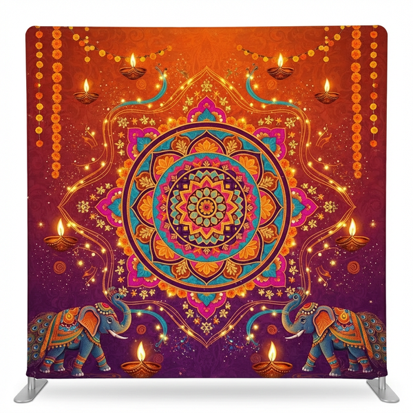 Sacred Ember Festival Pillowcover Backdrop