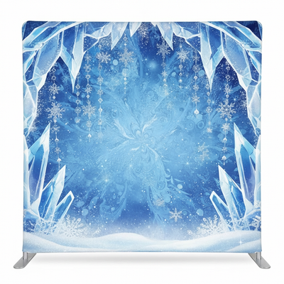 Stardust Sapphire Double-Sided Pillowcover Backdrop - Back