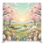 Meadow Morning Song Pillowcover Backdrop