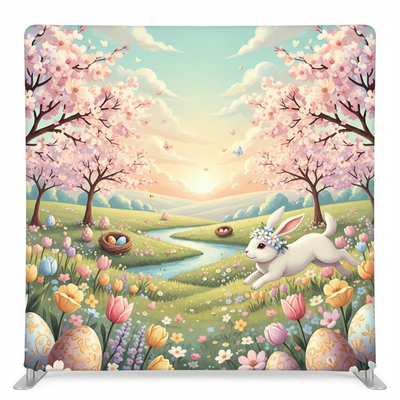 Meadow Morning Double-Sided Pillowcover Backdrop - Back