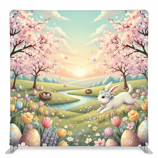 Meadow Morning Double-Sided Pillowcover Backdrop - Back