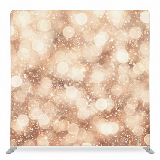 Champagne Stardust Pillowcover Backdrop