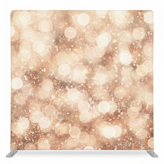 Champagne Stardust Pillowcover Backdrop