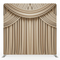 Gilded Champagne Drape Pillowcover Backdrop