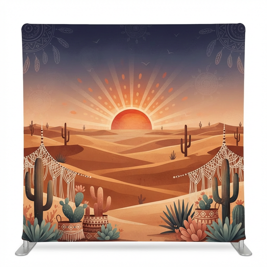Sahara Solstice Pillowcover Backdrop