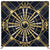 Midnight Jazz deco Pillowcover Backdrop