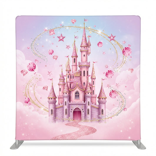 Stardust Sapphire Double-Sided Pillowcover Backdrop - Front