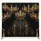 Gilded Midnight Deco Pillowcover Backdrop