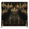Gilded Midnight Deco Pillowcover Backdrop