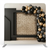 Gilded Onyx Night Pillowcover Backdrop