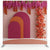 Sunset Terracotta Garden Pillowcover Backdrop