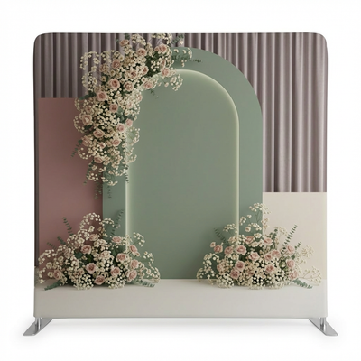 Willow Sage Arch Pillowcover Backdrop
