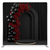 Midnight Bloom Arch Pillowcover Backdrop