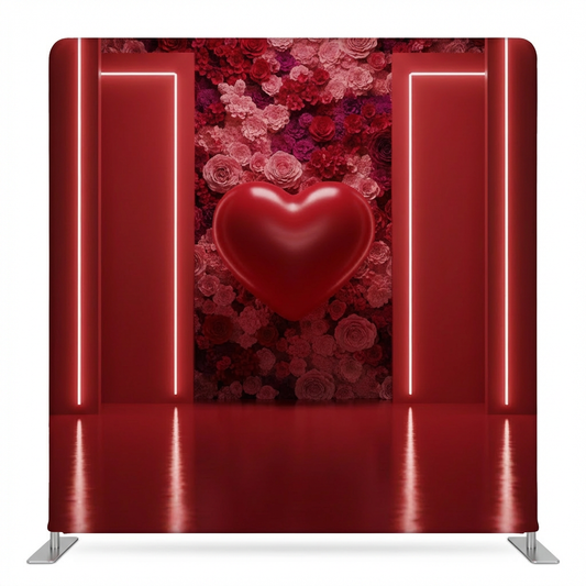 Velvet Heartbeat Pillowcover Backdrop