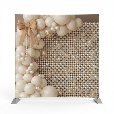 Champagne Lullaby Pillowcover Backdrop