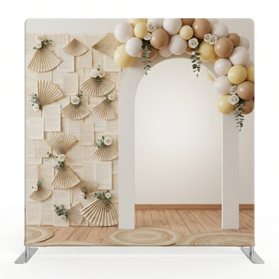 Vellum Poetry Pillowcover Backdrop
