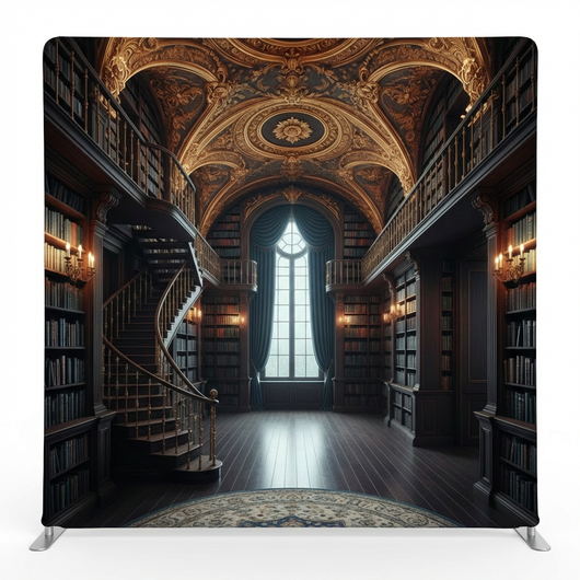 Double-sided pillowcover backdrop featuring a midnight-themed design from True Backdrops, ideal for photography backgrounds.