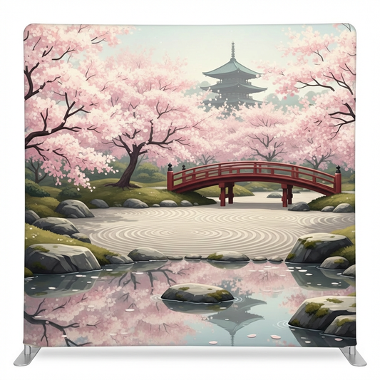 Kyoto Springtime Pillowcover Backdrop