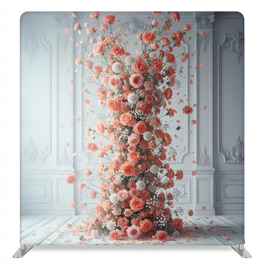 Porcelain Prose Pillowcover Backdrop