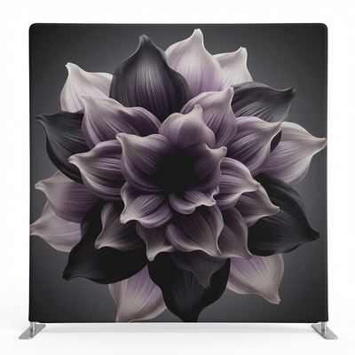 Obsidian Bloom Pillowcover Backdrop