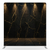 Gilded Obsidian Noir Pillowcover Backdrop