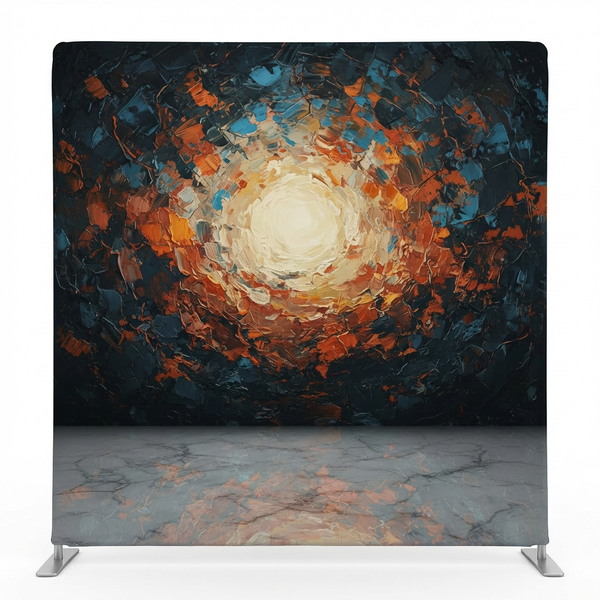 Celestial Ember Pillowcover Backdrop