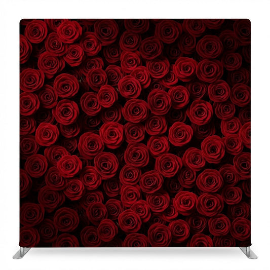 Crimson Romance Pillowcover Backdrop