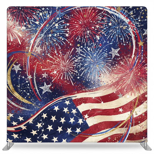 Liberty Sky Sparkler Pillowcover Backdrop