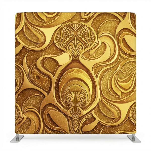 Gilded Mirage Palace Pillowcover Backdrop