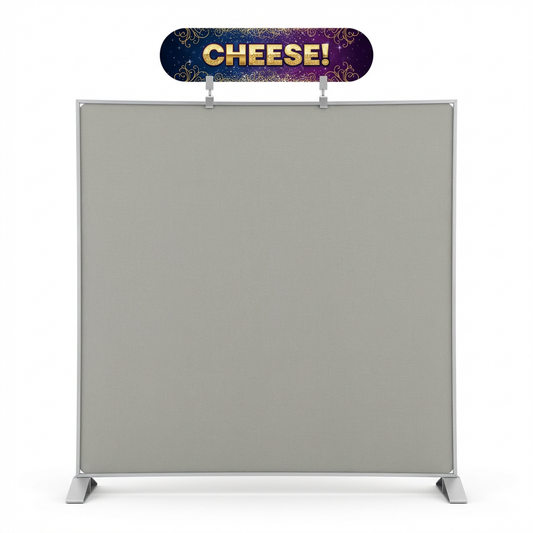 Gilded Smile Morning Backdrop Header Banner