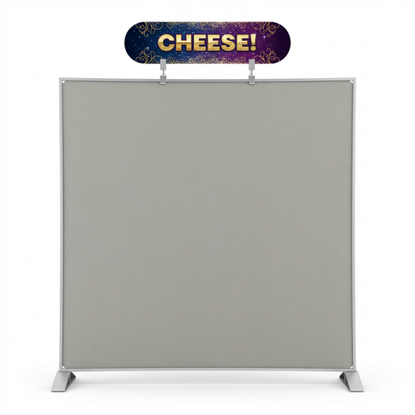 Gilded Smile Morning Backdrop Header Banner
